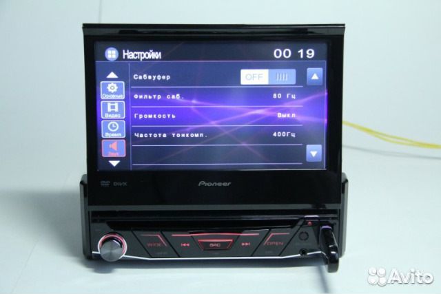 Магнитола pioneer avh-3700 dvd