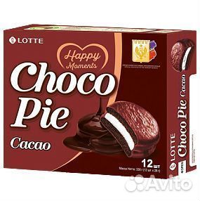 Пирожное Choco Pie Lotte Какао 336 г