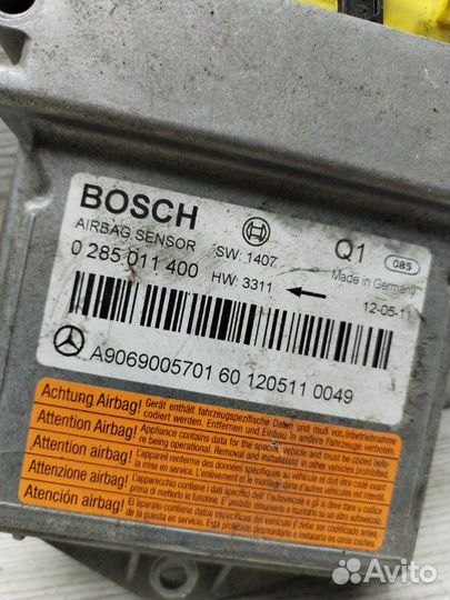 Блок управления Airbag Mercedes Sprinter 906 OM651