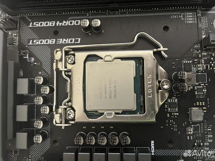 Материнская плата с процессором i5