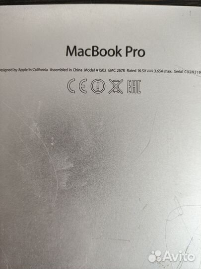Macbook a1425, a1502