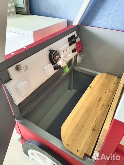 Детская кровать Пожарная машина