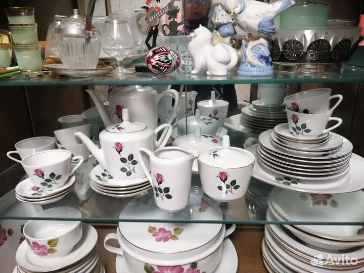 Чайный сервиз ГДР на 6 персон