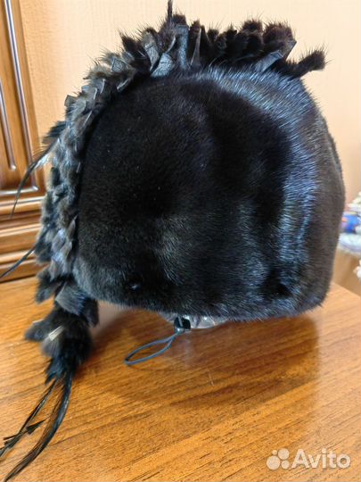 Шапка норковая женская