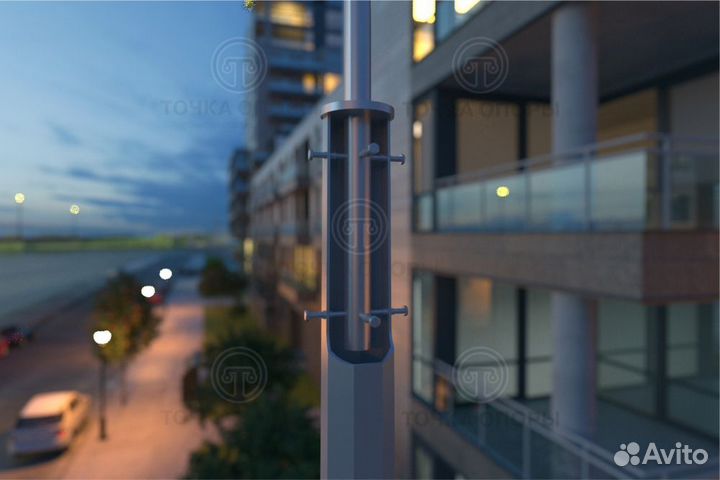 Опоры освещения сфг-400-10-02 (высота 10 метров)