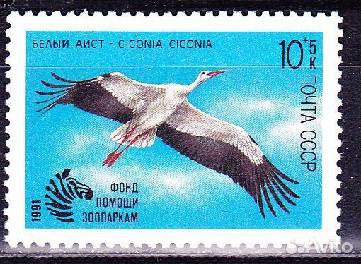 СССР, 1991. (6290-91) Охрана природы