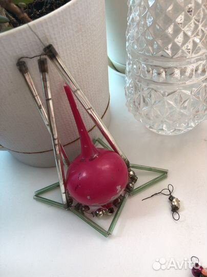 Елочные игрушки советские