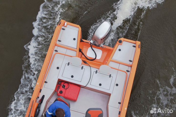 Новая лодка для рыбалки Gold Fisher 480 DCM fish