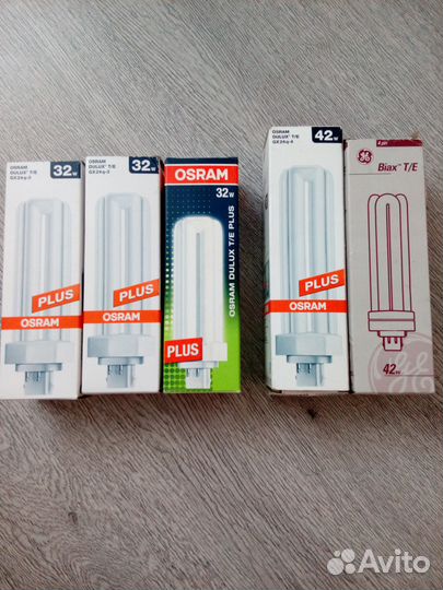 Osram dulux T/E plus 26w. 32w. 42w