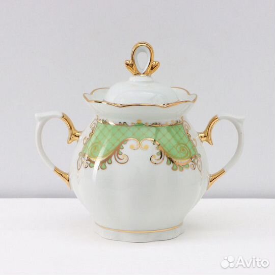 Сервиз кофейный фарфоровый 'Симфония', 15 предмето