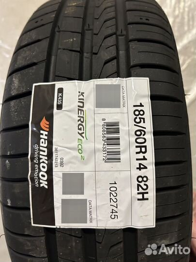 Hankook Kinergy Eco 2 K435 185/60 R14 82H