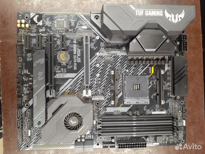 Материнская плата AM4 Asus TUF Gaming X570 plus