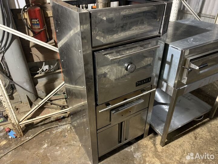 Печь-мангал Vesta 45 c подставкой и искрогасителем