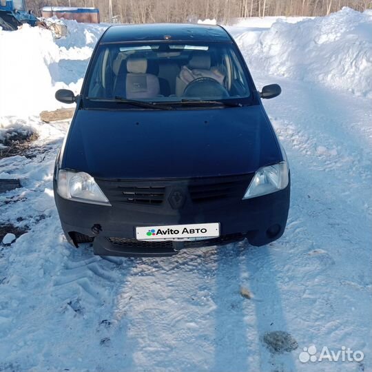 Renault Logan 1.4 МТ, 2007, битый, 200 000 км