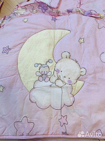 Бортики на кровать, балдахин, постельное белье