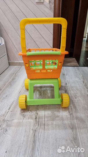 Тележка продуктовая+мяч