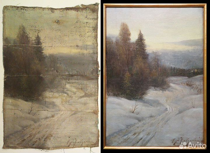 Рестоврация картин икон, консультация