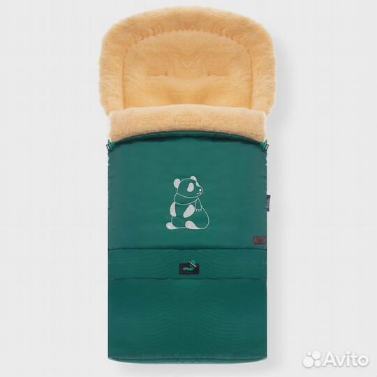 Конверт трансформер в коляску зимний овчина новый