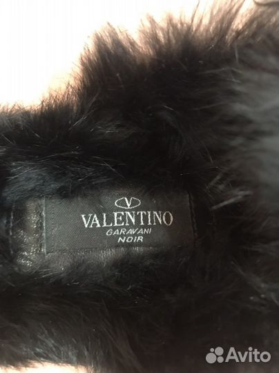 Мюли на меху женские от Valentino/Оригинал