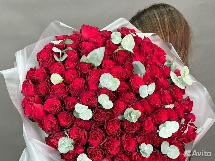 Букет Розы 21 / 31 / 51 розы крупные