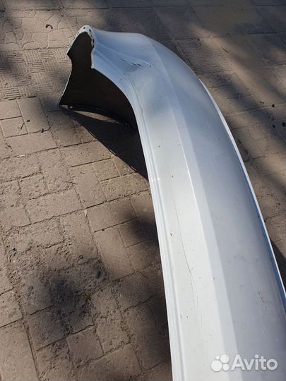 Бампер задний Фольксваген поло седан дорестайлинг