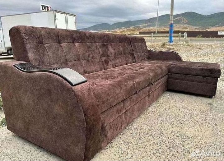 Угловой диван раскладной на заказ