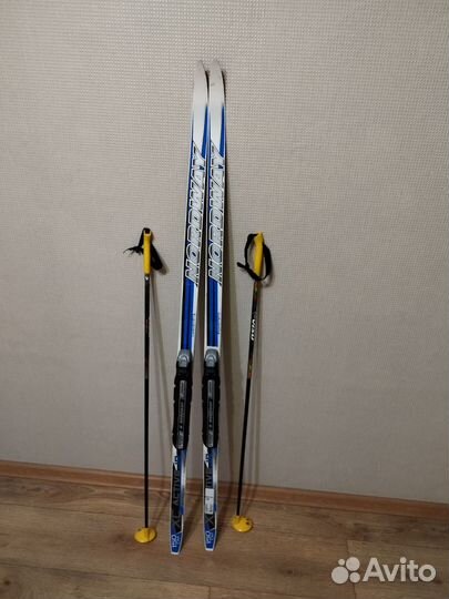 Лыжи беговые детские 150см