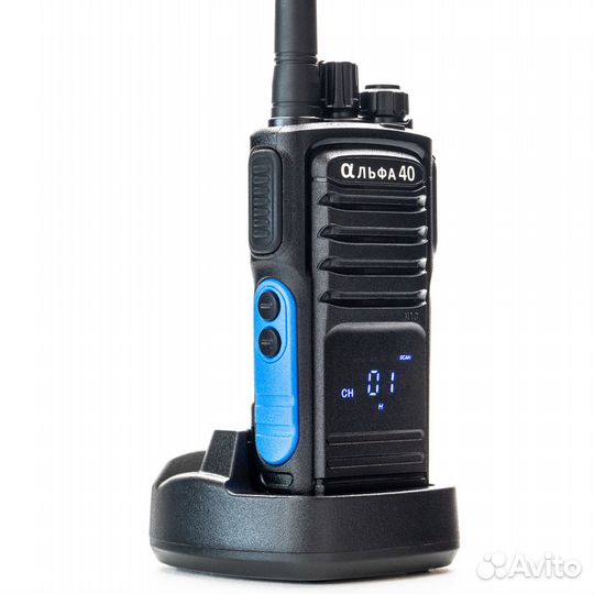 Рация ударопрочный дисплей Альфа 40