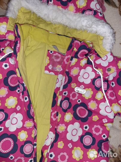 Зимний комбинезон на девочку 86 barkito