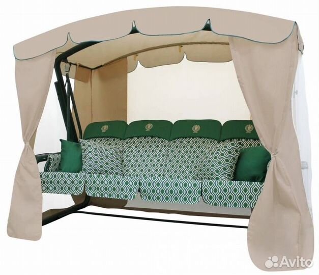 Садовые качели четырехместные 