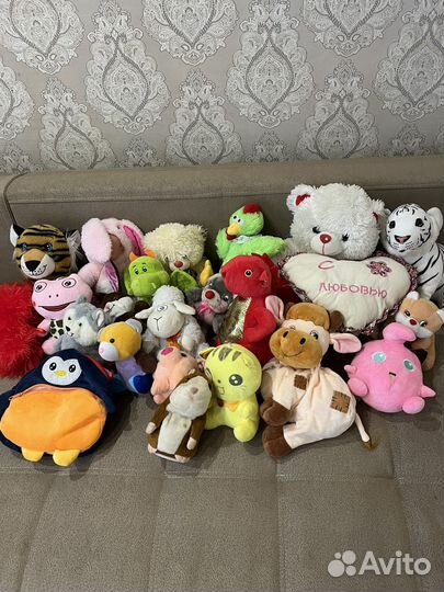Мягкие игрушки пакетом