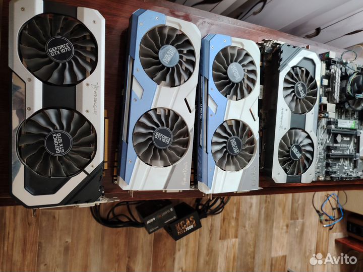 Видеокарты gtx 1070 8 gb