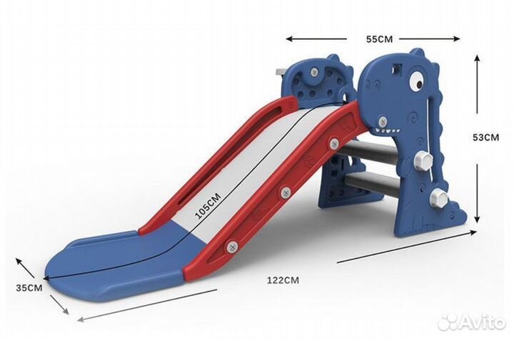 Детская горка для дома