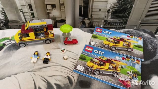 Lego city 60150 Пиццерия на колесах