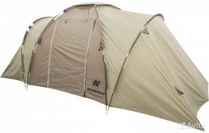 Палатка 4 местная nordway twin SKY 4