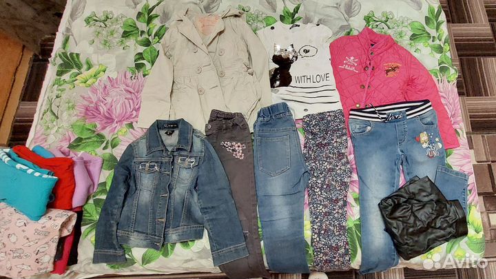 Пакет вещей для девочки 110 116
