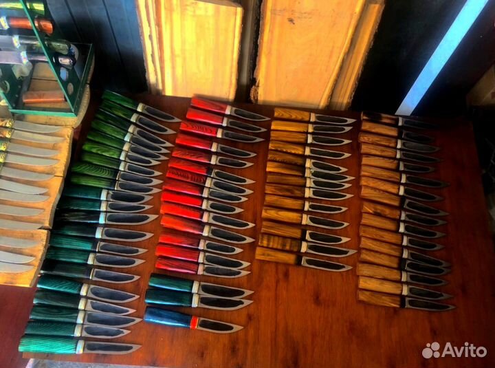 Нож ручной работы кованный