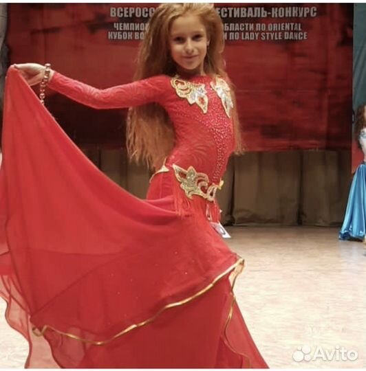 Костюм для восточных танцев для девочки