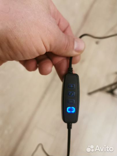 Кольцевая лампа 26 см со штативом