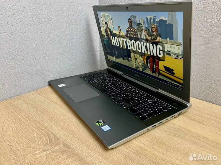 Игровой ноутбук Dell:i5-8300H/ssd/FullHd/Gtx1050