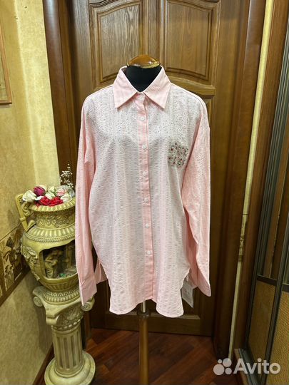 Рубашка хлопок miu miu