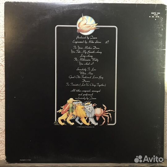 Queen - A Day AT The Races, 1976, UK, LP