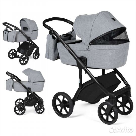 Коляска Noordline Nicole Sport 3 в 1 (Grey)