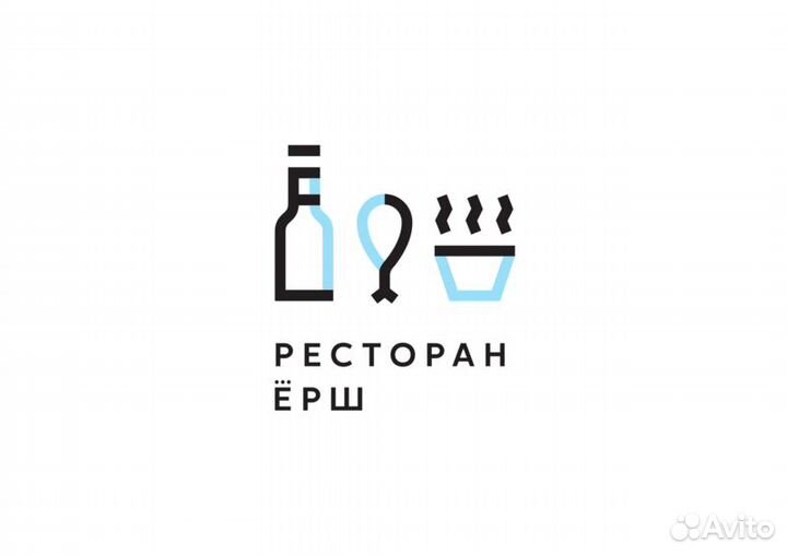 Официант в ресторан ёрш (М.ВДНХ)