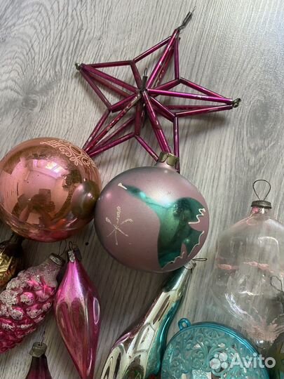 Елочные игрушки СССР одним лотом