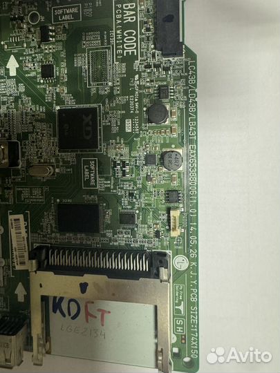 Материнская плата для телевизора lg 32lb561v