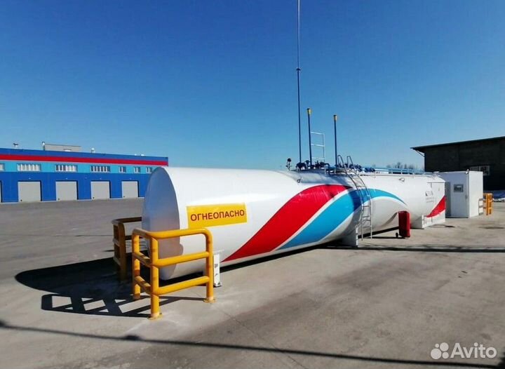 Контейнерная АЗС для заправки своей техники