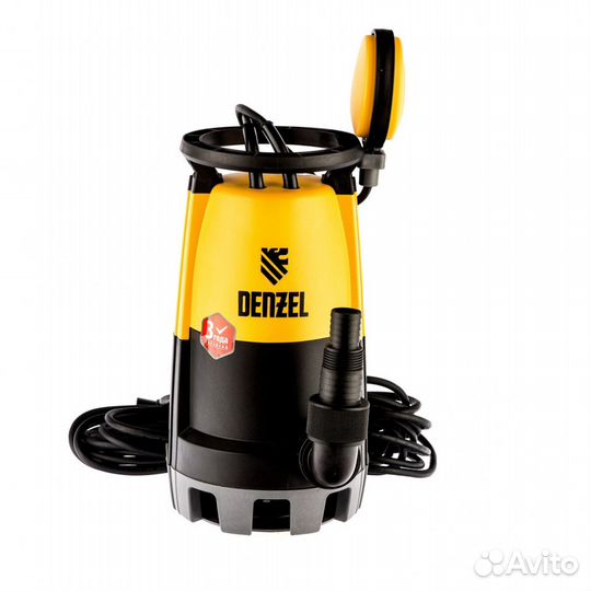 Насосы дренажные denzel, сибртех