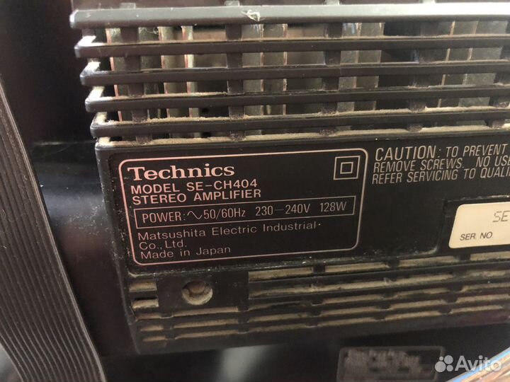 Музыкальный центр technics rc-ch404, rc-ch505