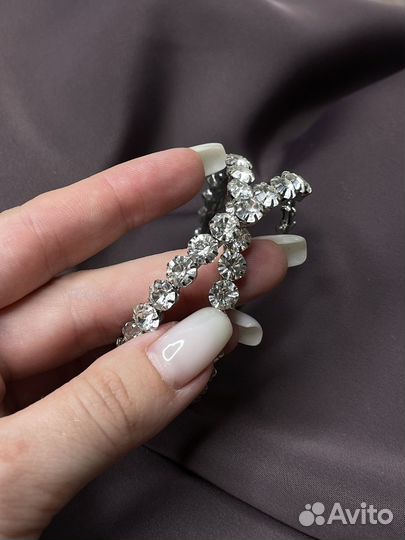 Крупные серьги бижутерия